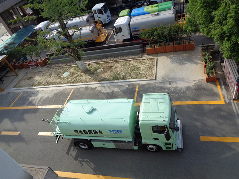 XZL5181GQXBEV型纯电动清洗车