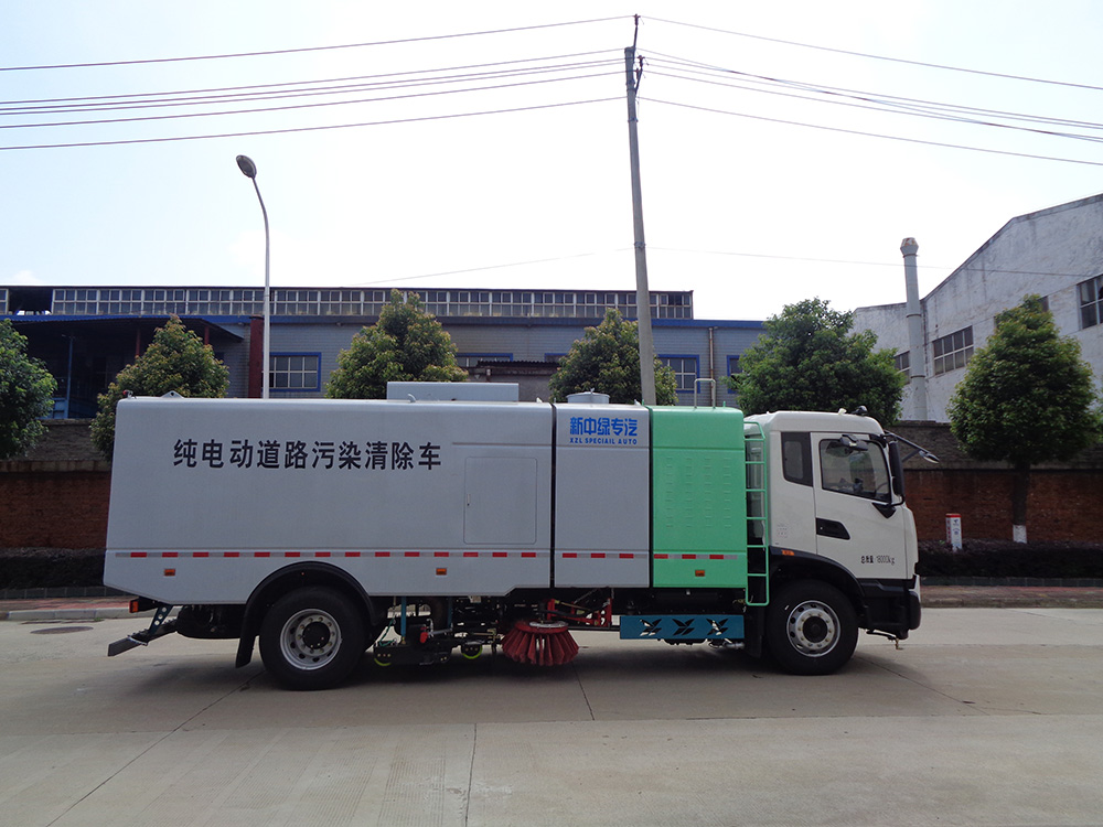 XZL5182TWQBEV型纯电动道路污染清除车