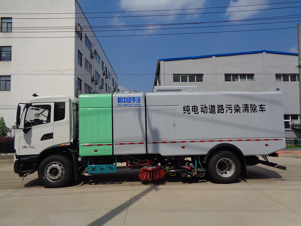 XZL5182TWQBEV型纯电动道路污染清除车